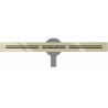 Mexen Flat 360° Super Slim swivel linear drain 60 cm, Gold - 1551060