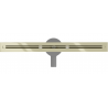 Mexen Flat 360° Super Slim swivel linear drain 70 cm, Gold - 1551070