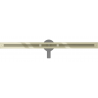 Mexen Flat 360° Super Slim swivel linear drain 100 cm, Gold - 1551100