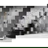 Mexen Lunar-F folding shower door left 85 cm, transparent, gun gray brushed - 836-085-000-66-00-L