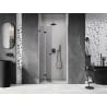 Mexen Lunar-F folding shower door left 90 cm, transparent, gun metal - 836-090-000-95-00-L