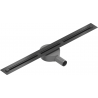 Mexen Flat 360° Super Slim swivel linear drain 60 cm, Black - 1751060