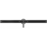 Mexen Flat 360° Super Slim swivel linear drain 80 cm, Black - 1751080