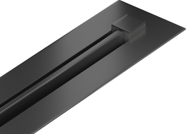 Mexen Flat 360° Super Slim swivel linear drain 90 cm, Black - 1751090