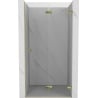 Mexen Lunar-F folding shower door right 90 cm, transparent, gold - 836-090-000-50-00-P