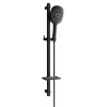 Mexen DQ22 adjustable shower set, black - 785224581-70