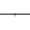Mexen Flat 360° Super Slim swivel linear drain 150 cm, Black - 1751150