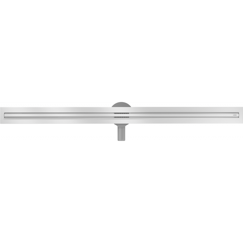 Mexen Flat 360° Slim Rotating Linear Drain 130 cm, Inox - 1041130