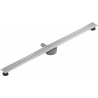 Mexen Flat 360° Slim swivel linear drain 130 cm, Chrome - 1041130