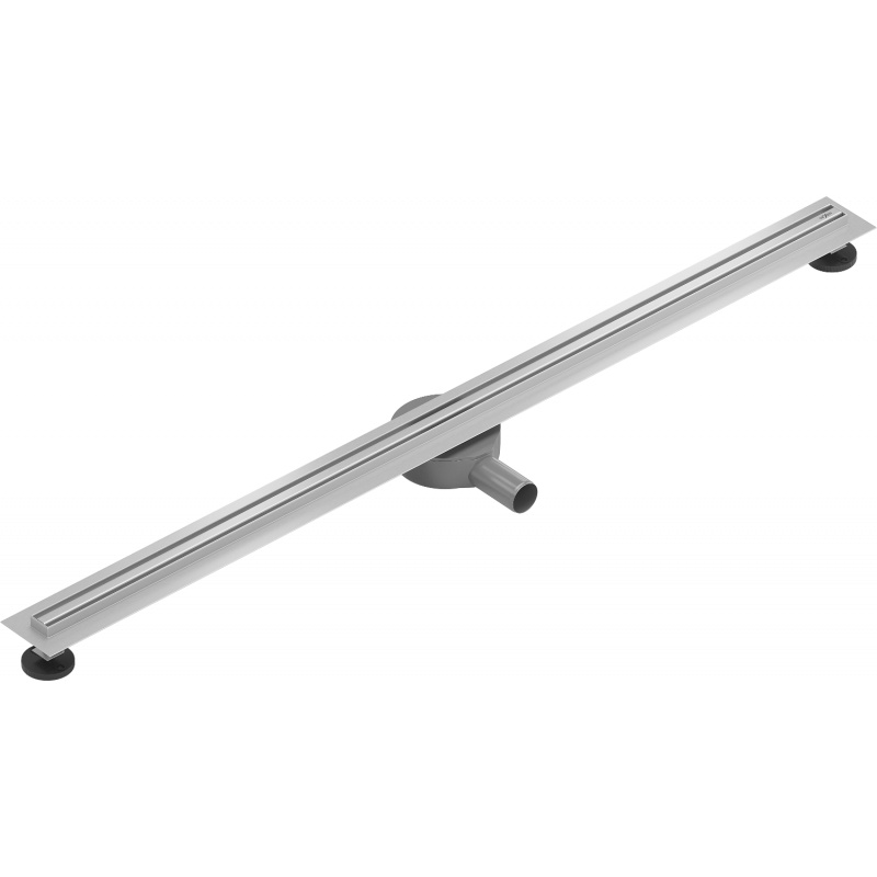 Mexen Flat 360° Slim Rotating Linear Drain 150 cm, Inox - 1041150
