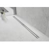 Mexen Flat 360° Slim swivel linear drain 180 cm, Chrome - 1041180