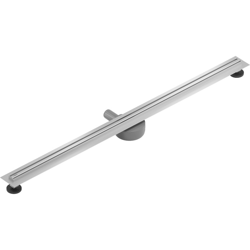 Mexen Flat 360° Slim rotating linear drain 200 cm, inox - 1041200