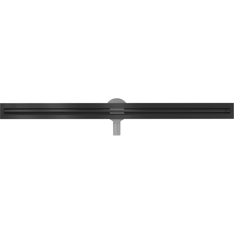Mexen Flat 360° Slim rotary linear drain 150 cm, black - 1741150