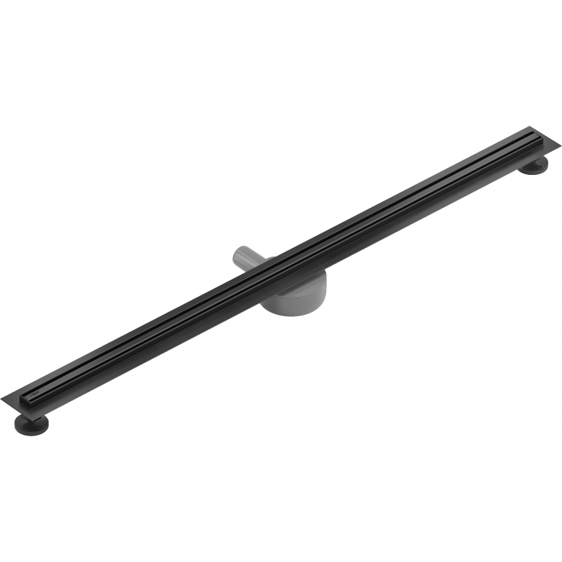 Mexen Flat 360° Slim Rotating Linear Drain 180 cm, Black - 1741180