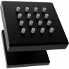 Mexen wall mounted side nozzle, Black - 79360-70