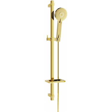 Mexen DQ40 sliding shower set, Gold - 785404581-50
