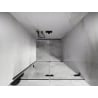 Mexen Lunar-F shower folding doors right 100 cm, transparent, gun gray brushed - 836-100-000-66-00-P