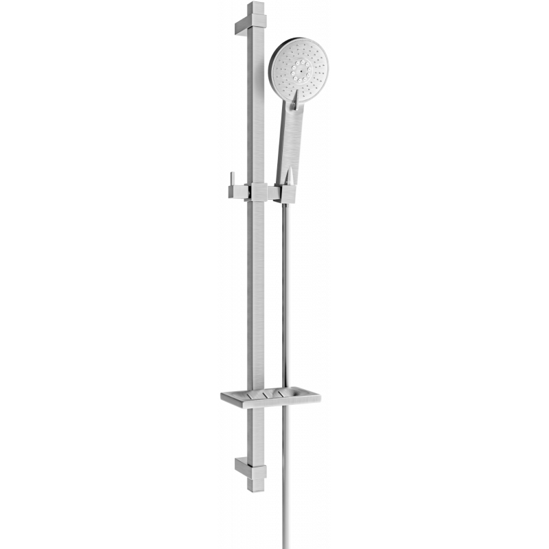 Mexen DQ40 sliding shower set, Graphite - 785404581-66