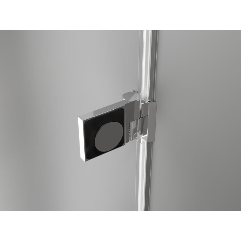 Mexen Lunar-B L Shower Door Pivot Left 130 cm, Transparent, Chrome - 832SL-130-050-01-00-L