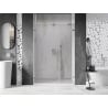 Mexen Lunar-B L left swing shower door 140 cm, transparent, chrome - 832SL-140-050-01-00-L
