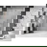 Mexen Lunar-B shower door, left hinged 135 cm, transparent, chrome - 832S-135-050-01-00-L