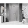 Mexen Lunar-B L shower door swing left 115 cm, transparent, white - 832SL-115-050-20-00-L