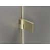 Mexen Lunar-B L Shower Door Pivot Left 120 cm, Transparent, Brushed Gold - 832SL-120-050-55-00-L
