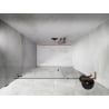 Mexen Lunar-B L shower door left-hinged 120 cm, transparent, rose gold - 832SL-120-050-60-00-L
