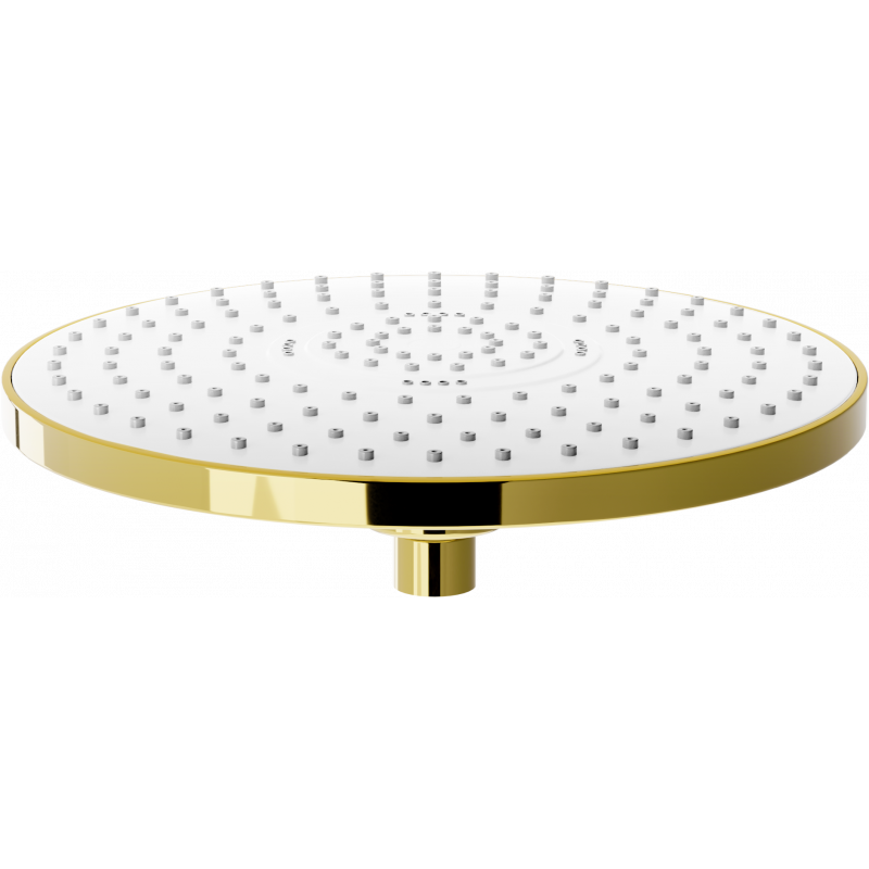 Mexen D-05 Shower Head 22 cm, Gold/White - 79705-50