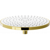 Mexen D-05 Shower Head 22 cm, Gold/White - 79705-50