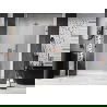 Mexen Lunar-B shower doors, left side 110 cm, transparent, rose gold - 832S-110-050-60-00-L