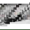 Mexen Lunar-F folding shower door left 120 cm, transparent, brushed copper - 836S-120-050-65-00-L