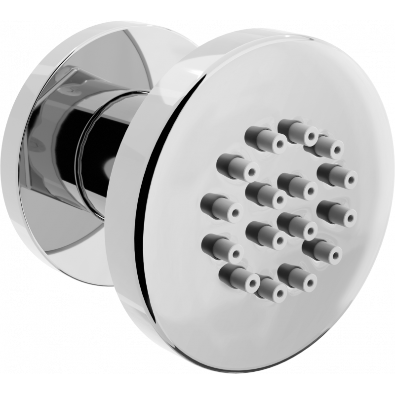 Mexen surface-mounted side nozzle, chrome - 79361-00