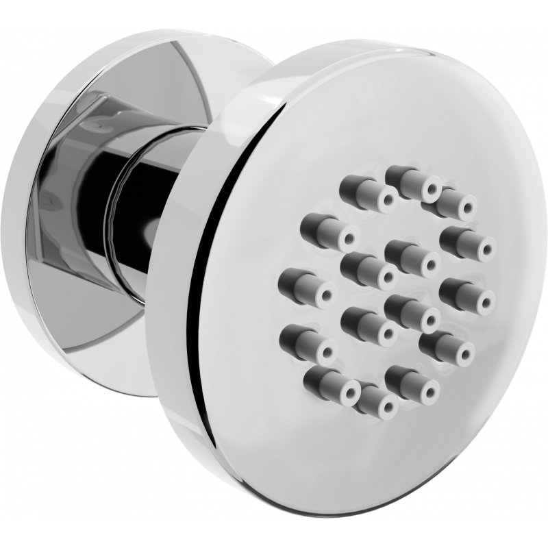 Mexen wall mounted side nozzle, Chrome - 79361-00
