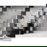 Mexen Lunar-B shower door hinged left 115 cm, transparent, brushed copper - 832S-115-050-65-00-L