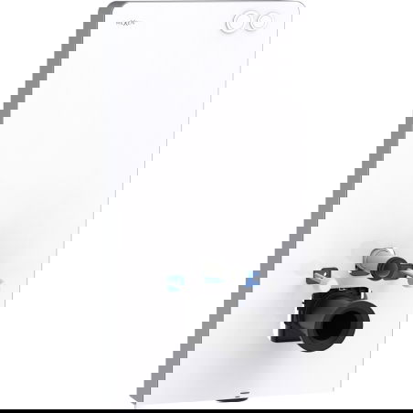 Mexen Tex Air G Pneumatic Over-the-Wall Frame for WC, White Glass - 61150A-20