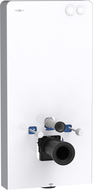 Mexen Tex Air G Pneumatic Surface-Mounted Frame for WC, White Glass - 61150A-20