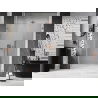 Mexen Lunar-B shower door hinged left 145 cm, transparent, brushed copper - 832S-145-050-65-00-L