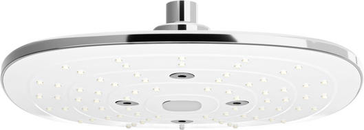Mexen D-17 shower head 24x24 cm, chrome/white - 79717-02