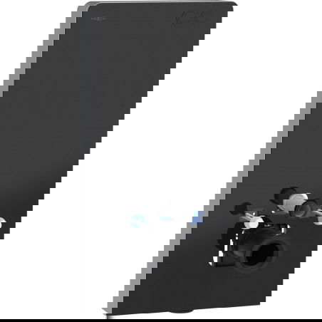 Mexen Tex Air G surface-mounted pneumatic frame for WC, black glass - 61150A-70