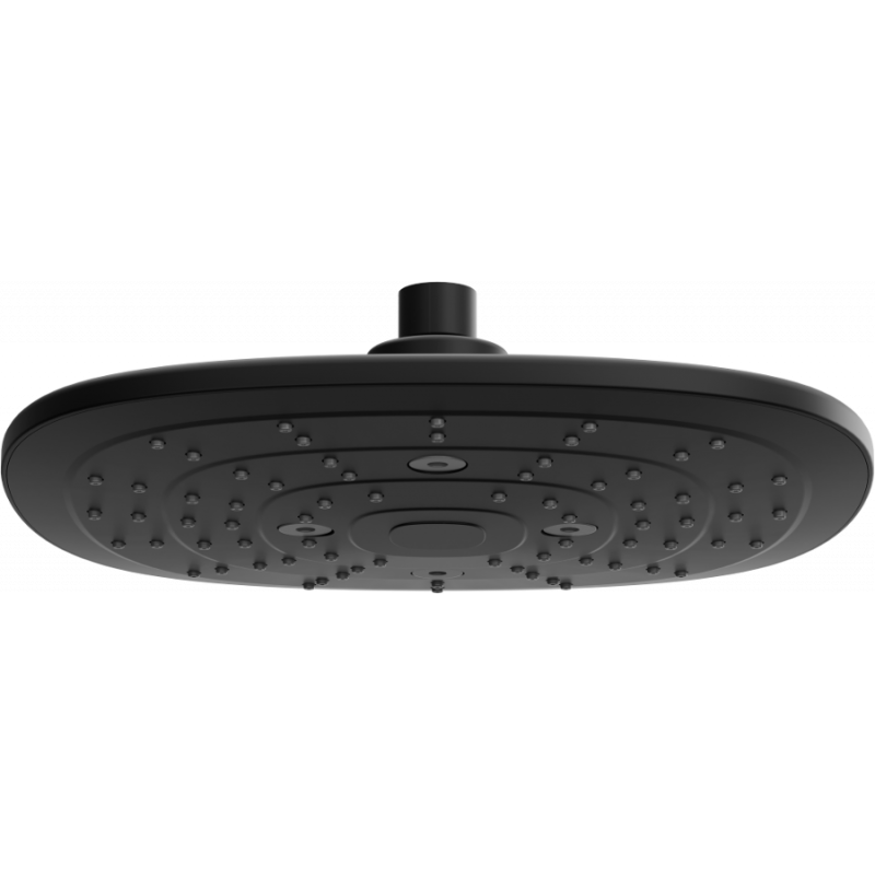 Mexen D-17 shower head 24x24 cm, black - 79717-70