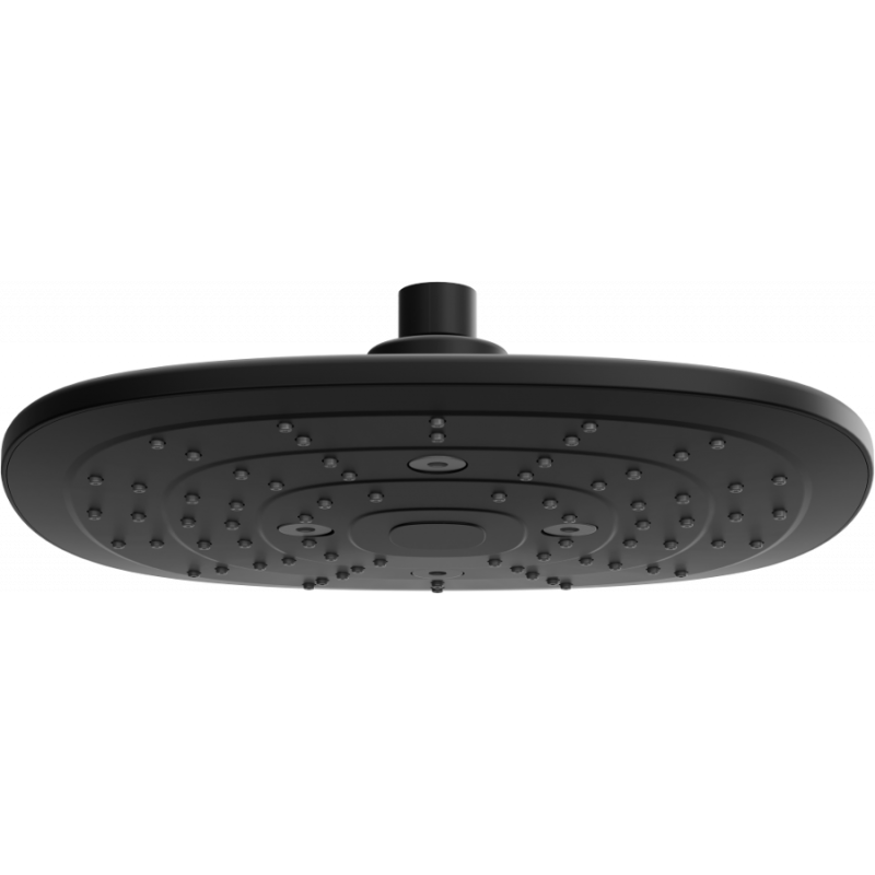 Mexen D-17 showerhead 24x24 cm, black - 79717-70