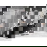 Mexen Lunar-F folding shower door right 120 cm, transparent, brushed copper - 836S-120-050-65-00-P