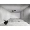 Mexen Lunar-F shower folding door right 110 cm, transparent, gun metal - 836S-110-050-95-00-P