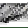 Mexen Lunar-F shower door foldable right 115 cm, transparent, gun metal - 836S-115-050-95-00-P