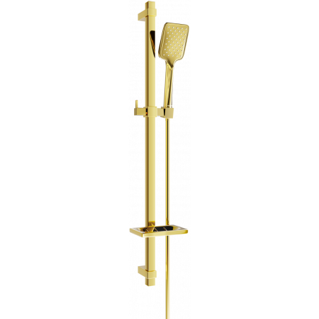 Mexen DQ62 sliding shower set, Gold - 785624581-50