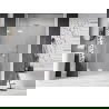 Mexen Lunar-F L folding shower door left 120 cm, transparent, white - 836SL-120-050-20-00-L