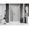 Mexen Lunar-B shower door hinged right 145 cm, transparent, chrome - 832S-145-050-01-00-P