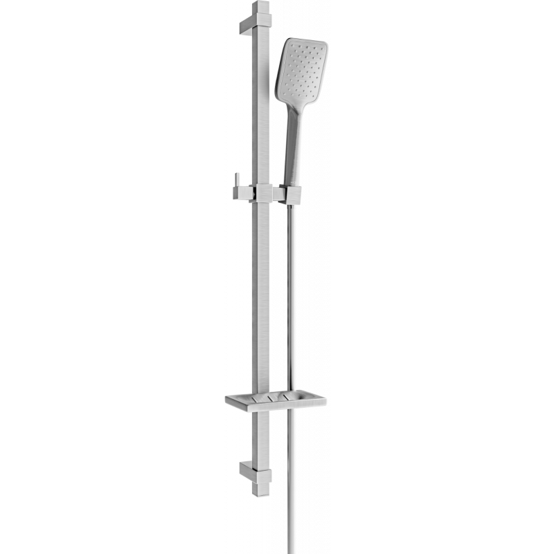Mexen DQ62 sliding shower set, Graphite - 785624581-66