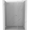 Mexen Lunar-B L shower door pivot left 120 cm, transparent, brushed nickel - 832SL-120-050-97-00-L